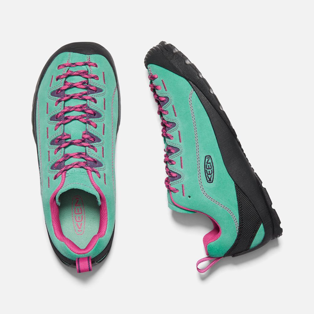 Keen Spor Ayakkabı Kadın Yeşil/Pembe - Jasper Suedes - Türkiye LPDE98412